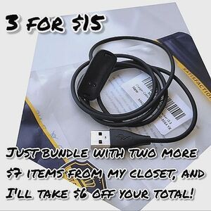 NWT FitBit Ace 3 charge cord / dock